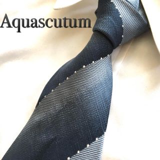 アクアスキュータム(AQUA SCUTUM)の【正規品】アクアスキュータム　ネクタイ　Aquascutum ブランド(ネクタイ)