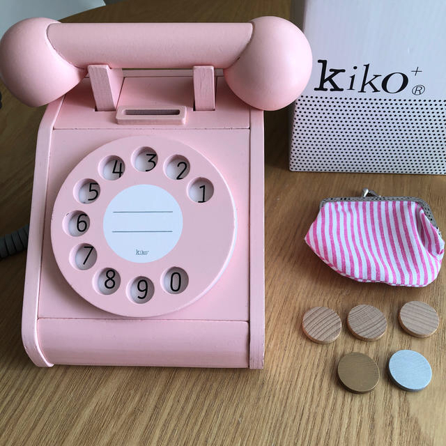 kiko telephone キッズ/ベビー/マタニティのおもちゃ(その他)の商品写真