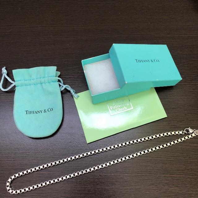 Tiffany & Co. - 磨き済み　tiffany ベネチアンネックレス