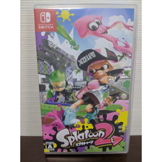 スプラトゥーン２　任天堂 Switch ソフト エンタメ/ホビーのゲームソフト/ゲーム機本体(家庭用ゲームソフト)の商品写真