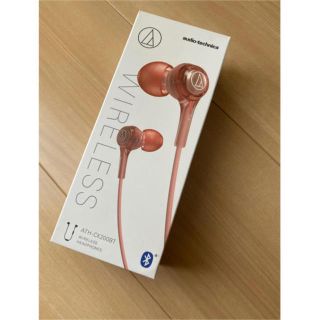 オーディオテクニカ(audio-technica)の【新品未使用】オーディオテクニカ Bluetooth対応ワイヤレスイヤホン(ヘッドフォン/イヤフォン)