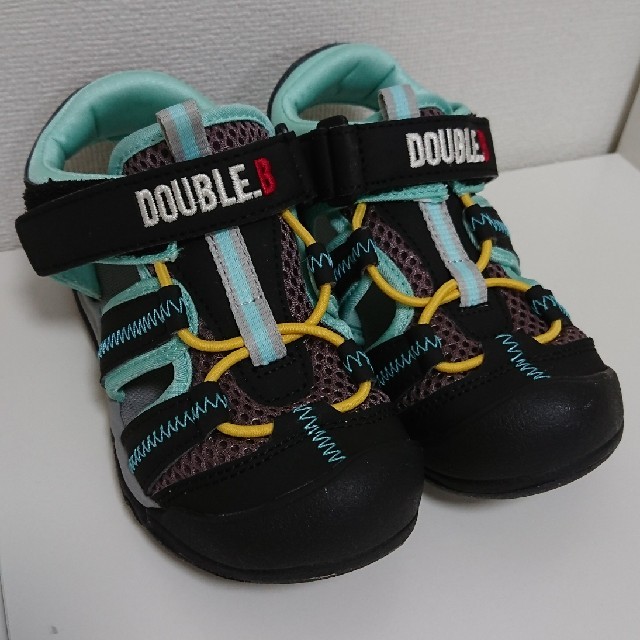 DOUBLE.B(ダブルビー)の【新品】ダブルビーサンダル 17㎝ キッズ/ベビー/マタニティのキッズ靴/シューズ(15cm~)(サンダル)の商品写真