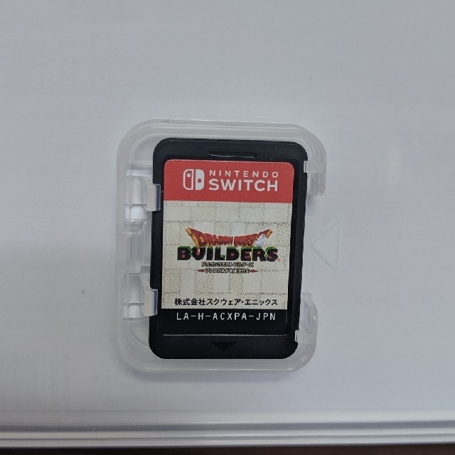 ドラゴンクエストビルダーズ　Switch　ソフト エンタメ/ホビーのゲームソフト/ゲーム機本体(家庭用ゲームソフト)の商品写真