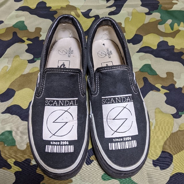 VANS✕SCANDAL 10thｺﾗﾎﾞｽﾘｯﾎﾟﾝｼｭｰｽﾞ