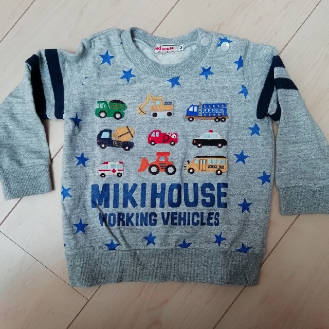 mikihouse - ミキハウス トレーナーの通販 by マイマイ's shop｜ミキハウスならラクマ