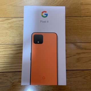 アンドロイド(ANDROID)のSIMフリー　Google pixel4 64GB(スマートフォン本体)