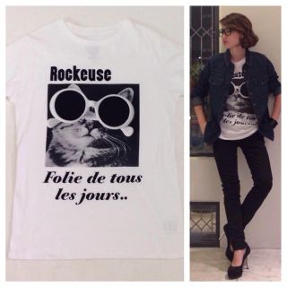 メゾンドリーファー(Maison de Reefur)のメゾンドリーファー ♡ ロッカーTシャツ(Tシャツ(半袖/袖なし))