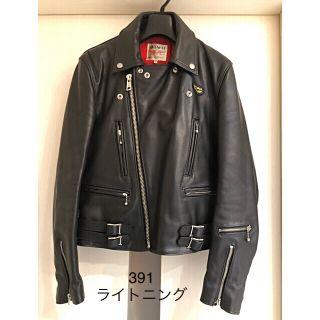 ルイスレザー(Lewis Leathers)のライトニング　レギュラーフィット 美品(ライダースジャケット)