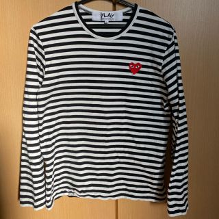 コムデギャルソン(COMME des GARCONS)のコムデギャルソン ボーダーロンT  PLAY　COMME des GARCONS(Tシャツ/カットソー(七分/長袖))