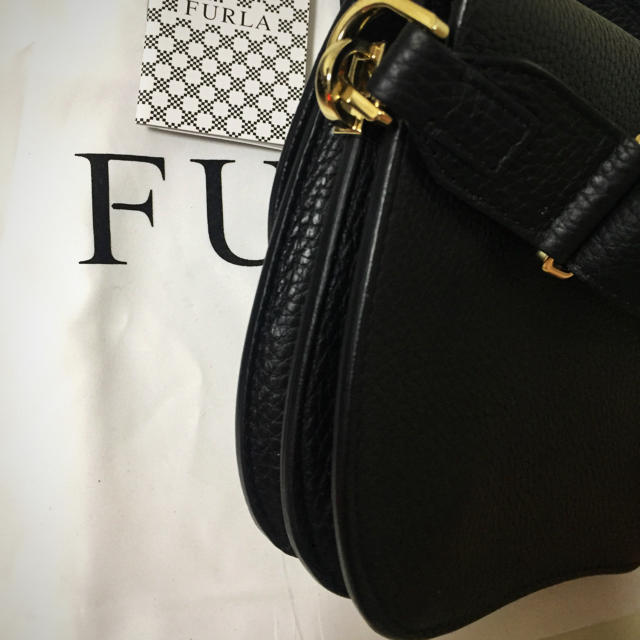 Furla(フルラ)のフルラ 新品 ドゥカレ ミニショルダー ブラック レディースのバッグ(ショルダーバッグ)の商品写真