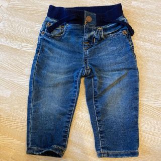 ベビーギャップ(babyGAP)の値下げ！【新品未使用】GAP baby デニム 3-6m(パンツ)