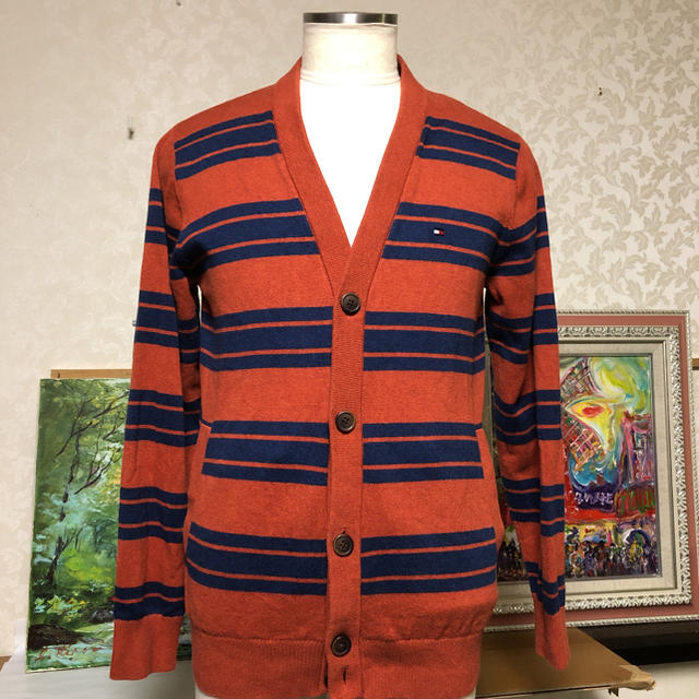 TOMMY HILFIGER(トミーヒルフィガー)のトミーヒルフィガー ニットカーディガン メンズのトップス(カーディガン)の商品写真