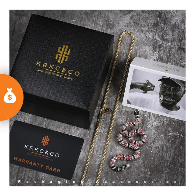 krkc&co ネックレス　定価1万8千円 メンズのアクセサリー(ネックレス)の商品写真