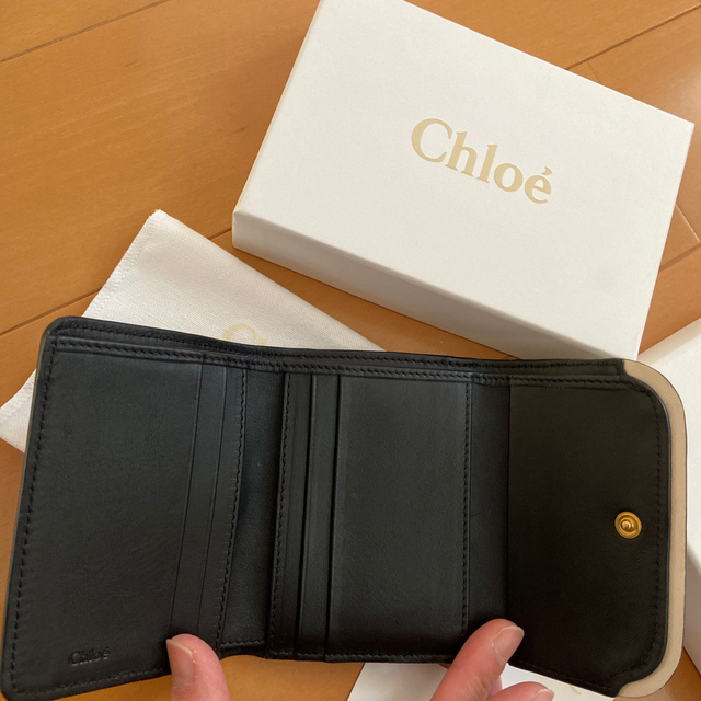 Chloe(クロエ)のクロエ三つ折り財布 レディースのファッション小物(財布)の商品写真