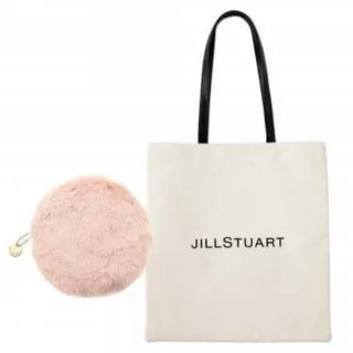 ジルスチュアート(JILLSTUART)のロゴトート&ファーポーチ　2個セット(トートバッグ)