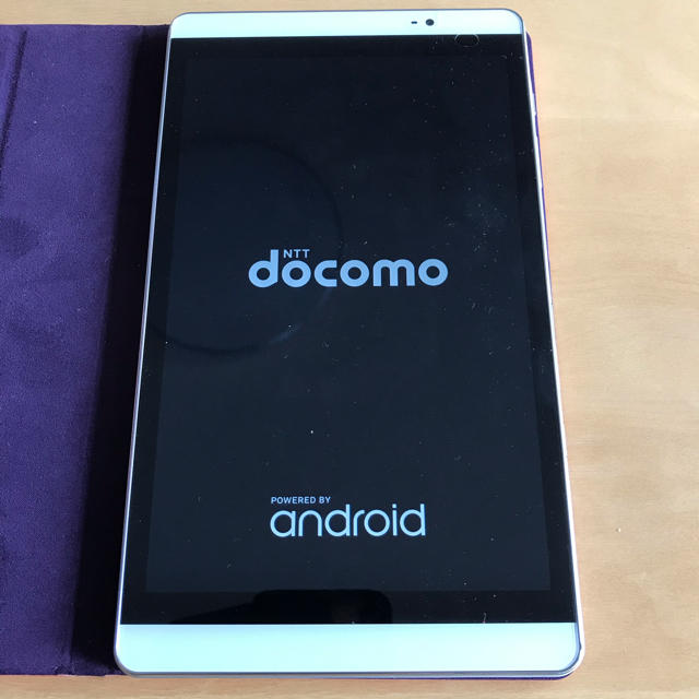 NTTdocomo(エヌティティドコモ)の【ジャンク品】docomo タブレット　d02-H スマホ/家電/カメラのPC/タブレット(タブレット)の商品写真