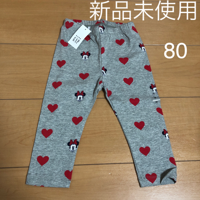 babyGAP(ベビーギャップ)のbabyGAP ミニーちゃん　レギンスパンツ キッズ/ベビー/マタニティのベビー服(~85cm)(パンツ)の商品写真
