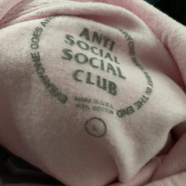 Supreme(シュプリーム)のanti social social club hoodie メンズのトップス(パーカー)の商品写真