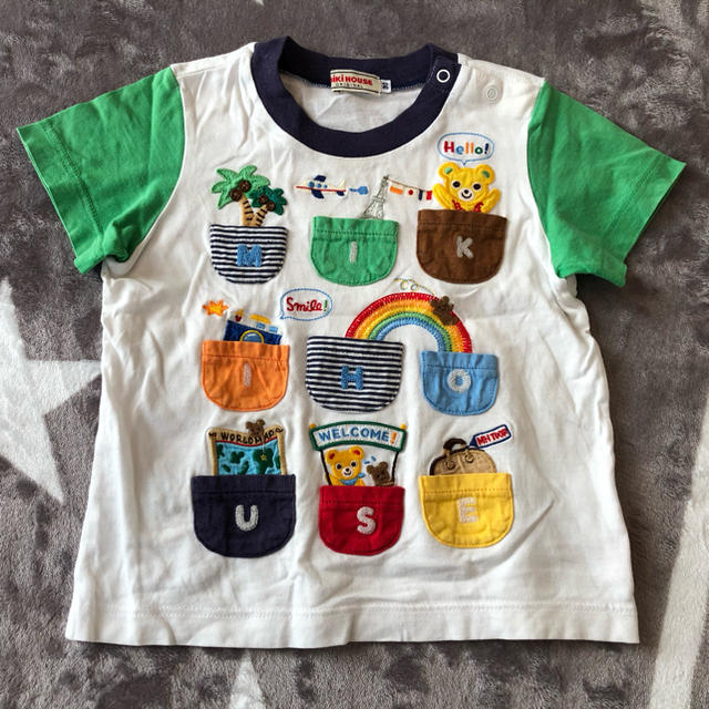 mikihouse(ミキハウス)のミキハウスTシャツ　90サイズ キッズ/ベビー/マタニティのキッズ服男の子用(90cm~)(Tシャツ/カットソー)の商品写真