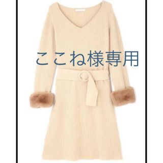 プロポーションボディドレッシング(PROPORTION BODY DRESSING)のproportion ニットワンピ　(ひざ丈ワンピース)