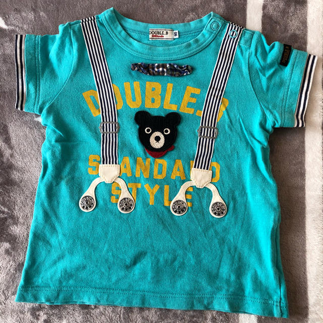 DOUBLE.B(ダブルビー)のダブルビーTシャツ キッズ/ベビー/マタニティのキッズ服男の子用(90cm~)(Tシャツ/カットソー)の商品写真