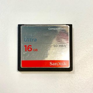 サンディスク(SanDisk)のSanDisk コンパクトフラッシュカード16GB(その他)