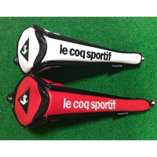 ルコックスポルティフ(le coq sportif)の《超美品中古》ルコック フェアウェイウッド　ヘッドカバー赤単品(その他)