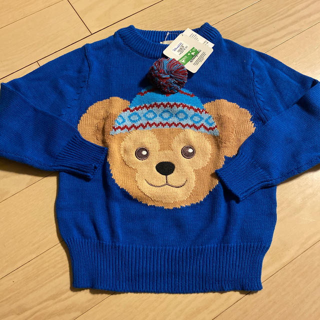 ダッフィー(ダッフィー)のダッフィー キッズXS ニット キッズ/ベビー/マタニティのキッズ服男の子用(90cm~)(ニット)の商品写真