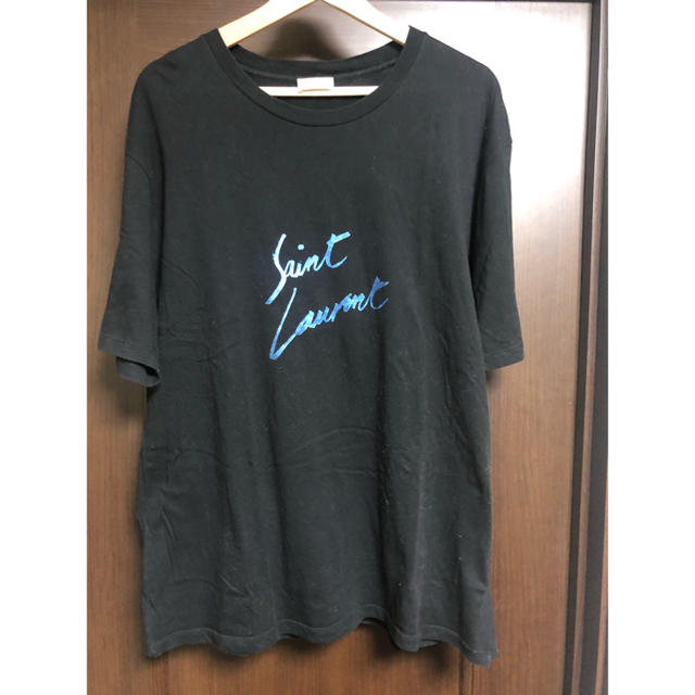 Saint Laurent(サンローラン)のサンローラン  ロゴTシャツ　　本日即決で10%OFF メンズのトップス(Tシャツ/カットソー(半袖/袖なし))の商品写真