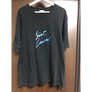 サンローラン(Saint Laurent)のサンローラン  ロゴTシャツ　　本日即決で10%OFF(Tシャツ/カットソー(半袖/袖なし))