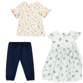 プチバトー(PETIT BATEAU)のぼたん様専用(ワンピース)