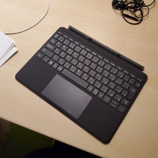 マイクロソフト(Microsoft)のTypeCover　ブラック　 SurfaceGo用(PC周辺機器)