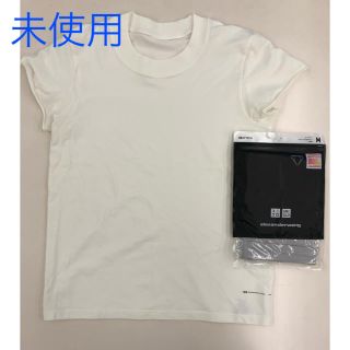 アレキサンダーワン(Alexander Wang)のエアリズムシームレスＴ＆ヒートテックショーツ(Tシャツ(半袖/袖なし))