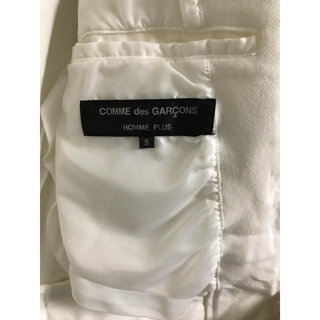 COMME des GARCONS HOMME PLUS ジャケット　ホワイト 1