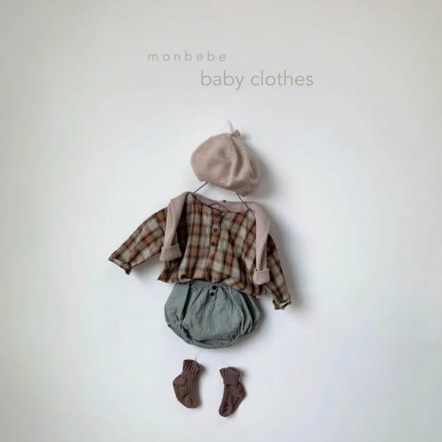 ZARA KIDS(ザラキッズ)のmonbebe 韓国子供服　ブルマ キッズ/ベビー/マタニティのベビー服(~85cm)(パンツ)の商品写真