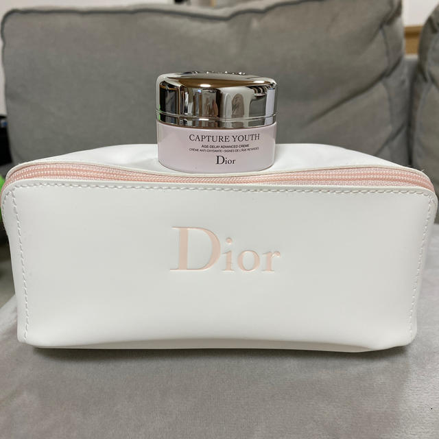 Dior(ディオール)のみっく様✨ディオール♪カプチュールユースクリーム&ポーチ コスメ/美容のスキンケア/基礎化粧品(フェイスクリーム)の商品写真