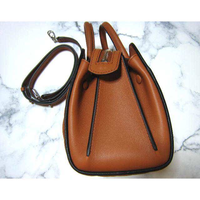 【美品・TOD'S】 SELLA MINI バッグ マロン