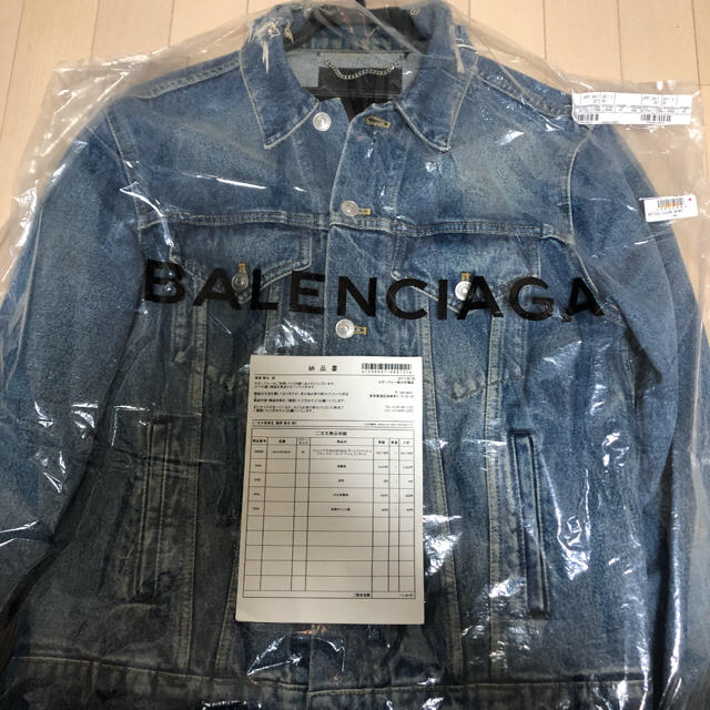 最終値下げ BALENCIAGA キャンペーンロゴ デニムジャケット - Gジャン