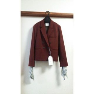 アメリヴィンテージ(Ameri VINTAGE)のS様専用 新品 DOUBLE BREASTED JACKET ブラウンＭ(テーラードジャケット)