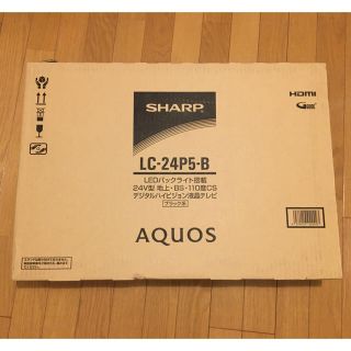 アクオス(AQUOS)のSHARP シャープ 24V型 液晶テレビ AQUOS (テレビ)