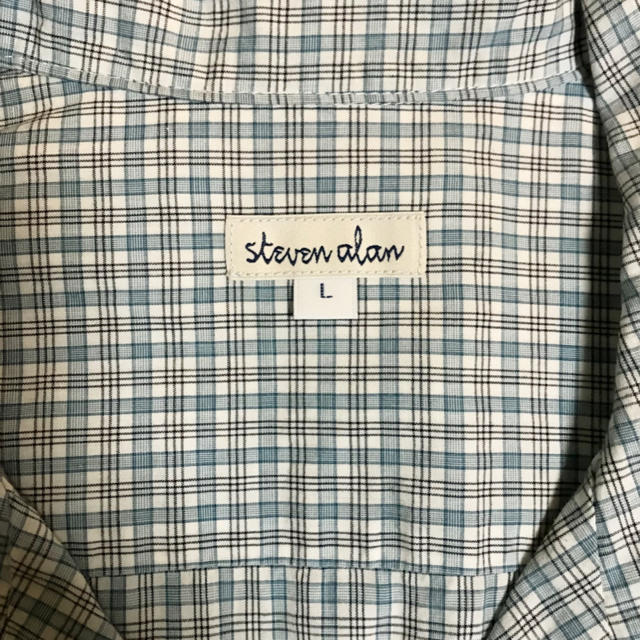 steven alan(スティーブンアラン)のスティーブンアラン ギンガムチェックシャツ 薄手 メンズのトップス(シャツ)の商品写真