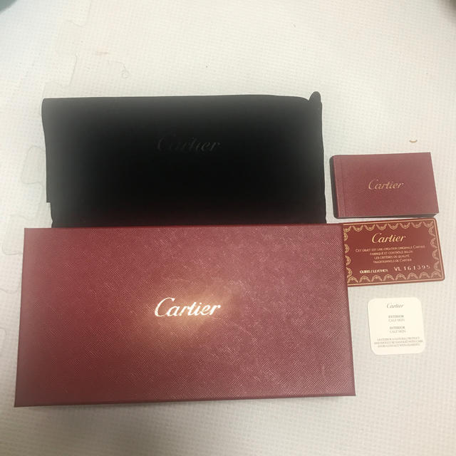 Cartier(カルティエ)のCartier財布空箱 レディースのファッション小物(財布)の商品写真
