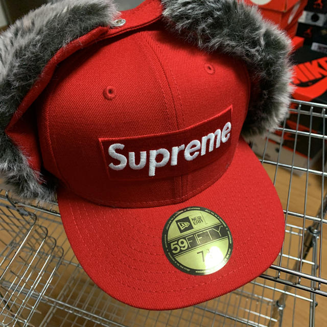 Supreme New Era キャップ