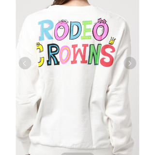 ロデオクラウンズワイドボウル(RODEO CROWNS WIDE BOWL)のロデオ　RCWB RyuAmbe コラボ クルースウェット(トレーナー/スウェット)