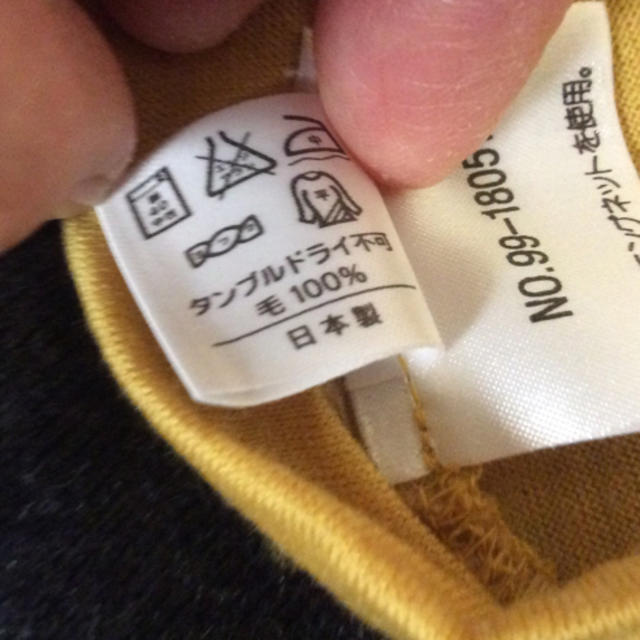 JARDIN カットソー 日本製 ウール100% ウォッシャブル レディースのトップス(カットソー(長袖/七分))の商品写真