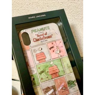 マークジェイコブス(MARC JACOBS)の★ MARC JACOBS★コラボ スヌーピーiPhone XS Maxケース(iPhoneケース)