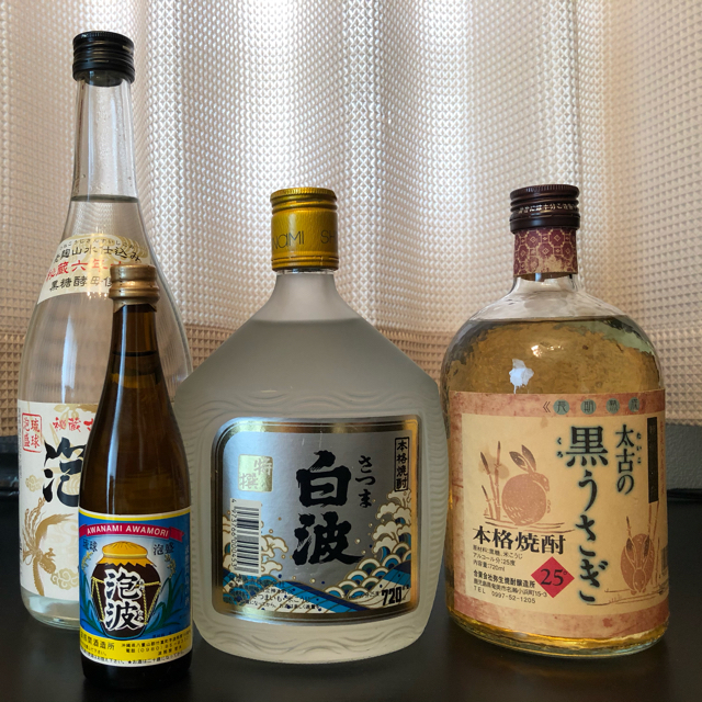 泡盛小瓶付き焼酎セット 食品/飲料/酒の酒(焼酎)の商品写真