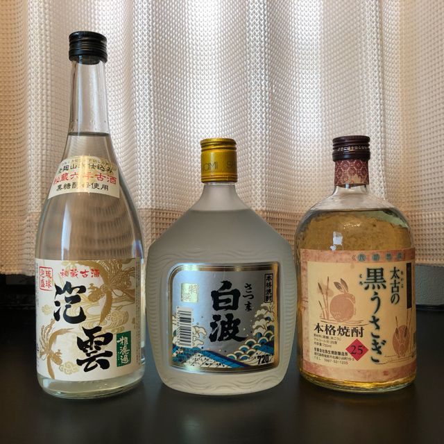 泡盛小瓶付き焼酎セット 食品/飲料/酒の酒(焼酎)の商品写真