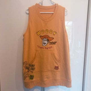 トイストーリー(トイ・ストーリー)の最終値下げ★トイストーリー💜エプロン(Tシャツ(半袖/袖なし))