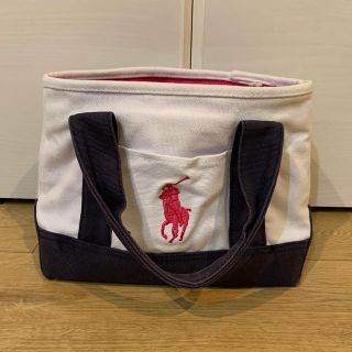 ポロラルフローレン(POLO RALPH LAUREN)のラルフローレン　トートバッグ　美品♡(トートバッグ)